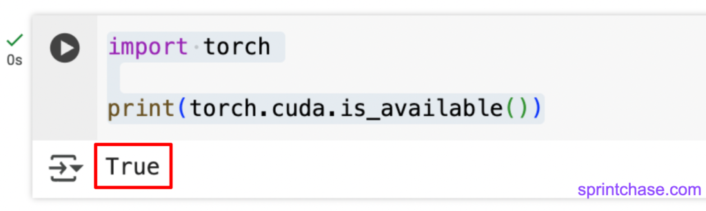 Checking CUDA availability