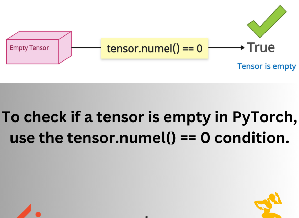 Checking for an empty tensor in PyTorch
