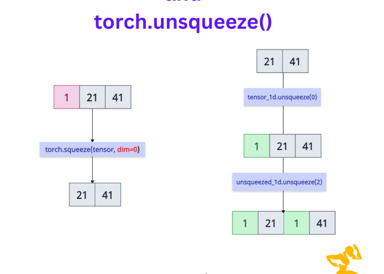 PyTorch torch.squeeze() and torch.unsqueeze() methods
