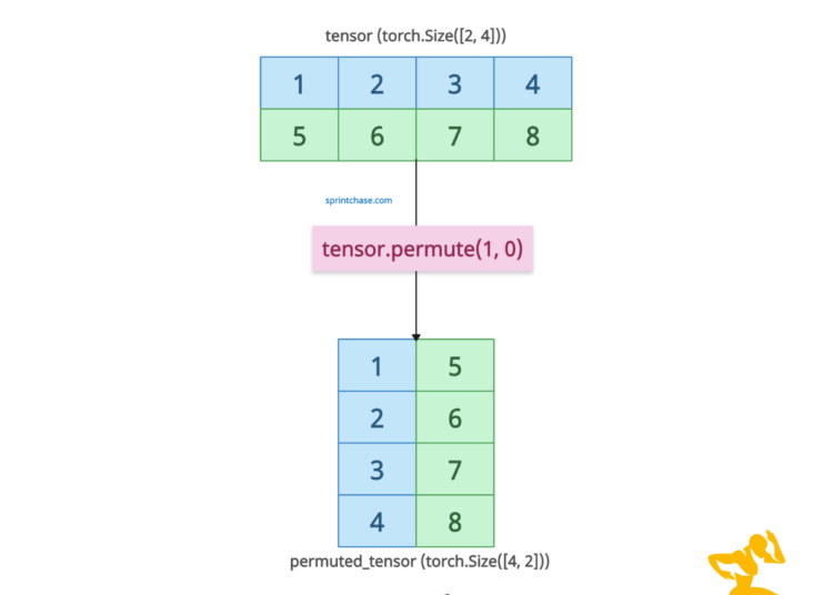 PyTorch torch.permute() Method