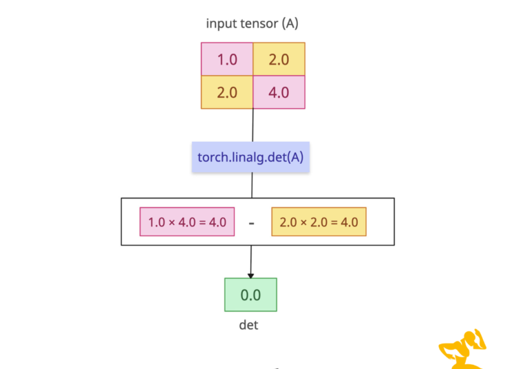 torch.linalg.det() Method in PyTorch